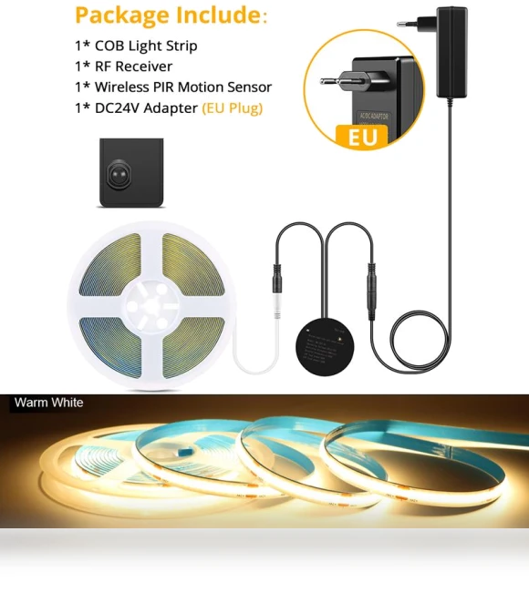 LED Bed Light with Motion Sensor — LED Strips, MALITAI