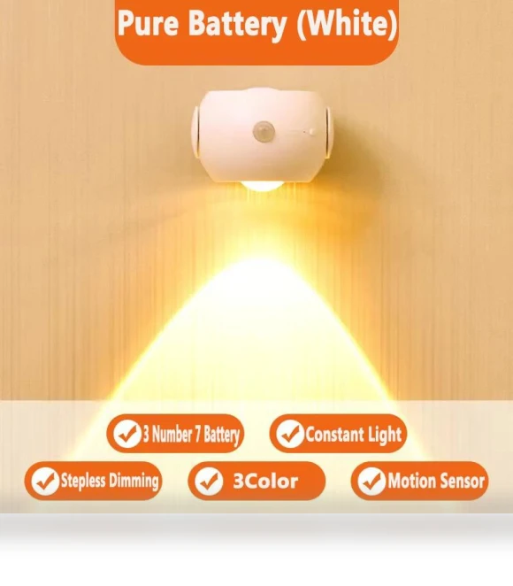 LED Motion Sensor Wall Light — Night Lights, AE Selection