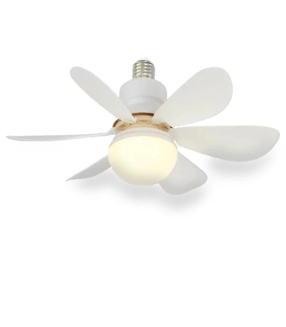 Modern Ceiling LED Light Fixture with Fan — Ceiling Fans, Home Textile Home Decoration