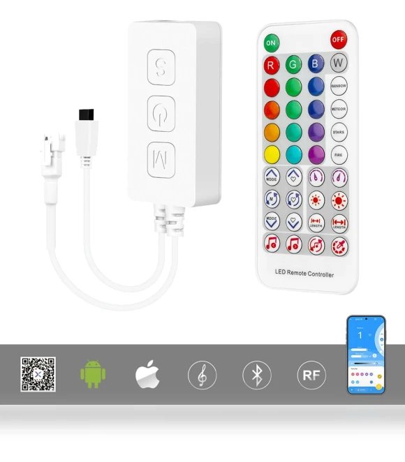 Music Controller with Built-in Microphone — LED Strips, AE Selection