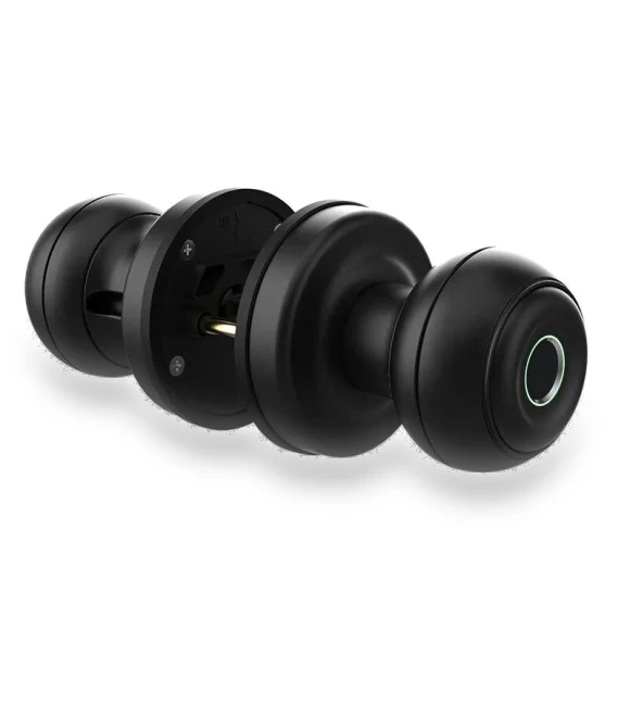 Round Fingerprint Handle Smart Lock — Smart Home Security, Super Dream Home
