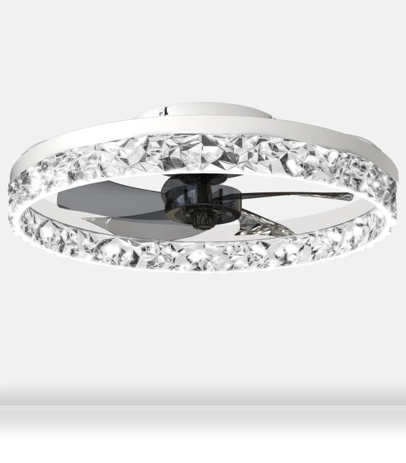 Smart LED Ceiling Fan with Light and Remote Control — Ceiling Fan Lighting Solutions, Seahorse Home