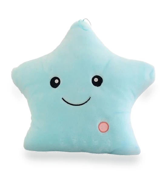 Soft LED Star Pillow — Night Lights, laitangmu
