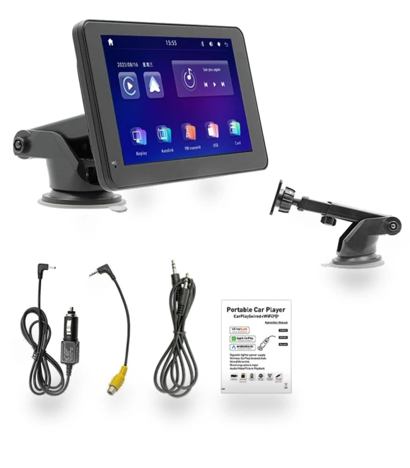 Wireless Carplay Android Auto MP5 Player — Stereo Receivers, Simplistic Living Home