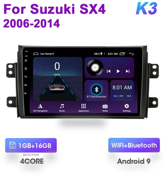 2 Din Android 12 Car Radio — Stereo Receivers, Auto Accessories Home