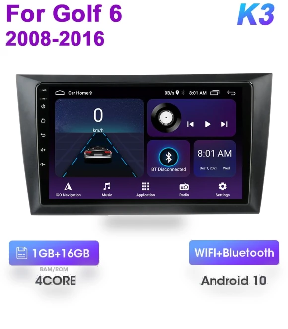 2 Din Android 12 Car Radio — Stereo Receivers, Auto Accessories Home