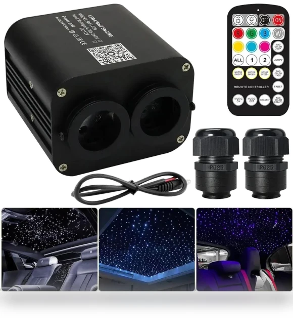 20W RGBW Twinkle Double Head Car Starry Sky Light Kit — Car Accessories & Gadgets, Auto Accessories Home