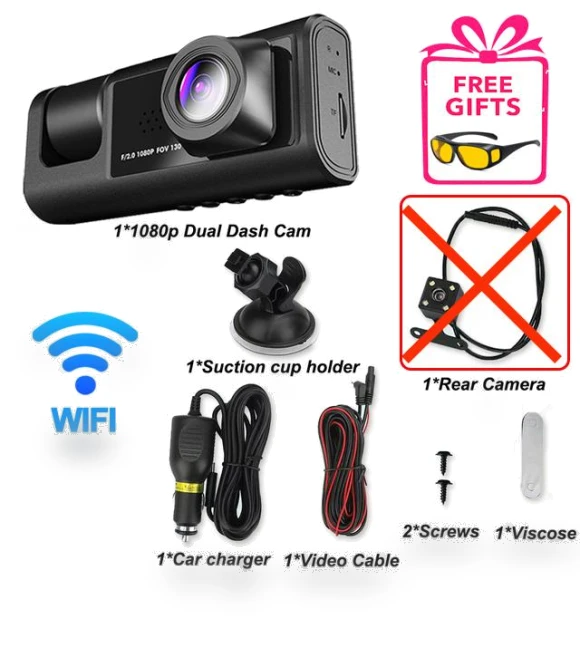3-channel car DVR — Dashboard Cameras, Auto Accessories Home