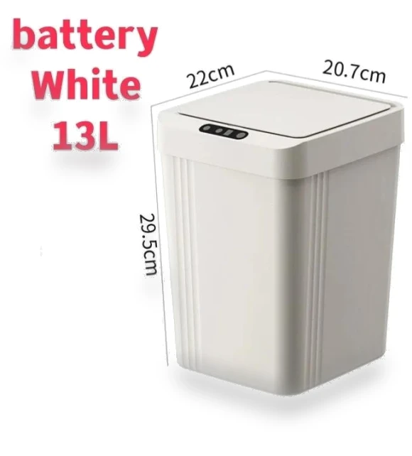 Automatic Lid Opening Smart Sensor Trash Can — Kitchen Cans, Super Dream Home