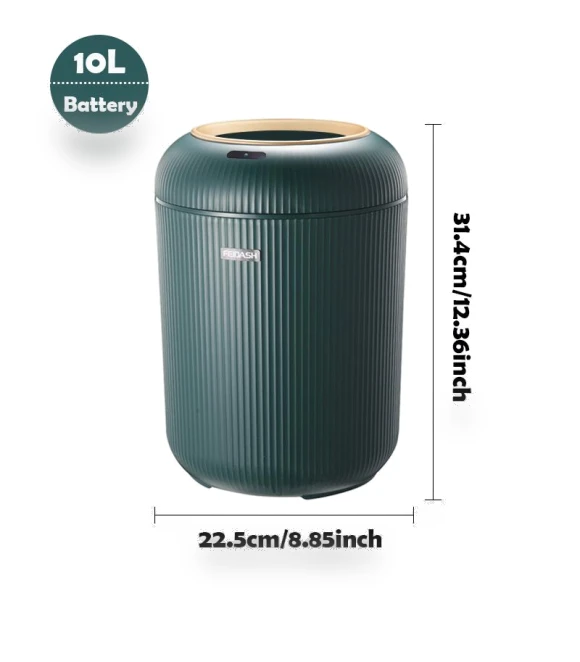 Automatic Trash Bin with Lid — Waste Baskets, World Auto Parts