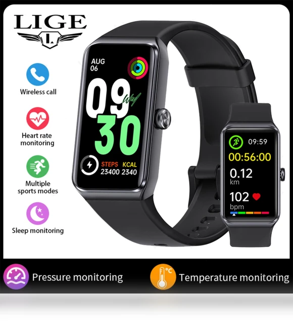 Bluetooth Smart Watch — Smartwatches, LIGE