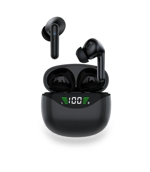 Bluetooth Wireless Earbuds with LED Digital Display — Bluetooth Headsets, Homeware Essentials