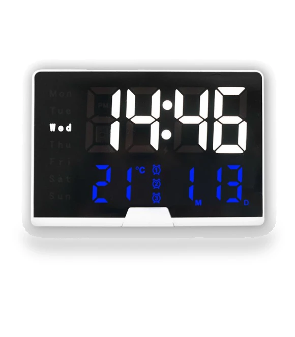 Digital Alarm Clock with Voice Control — Alarm, Seahorse Home