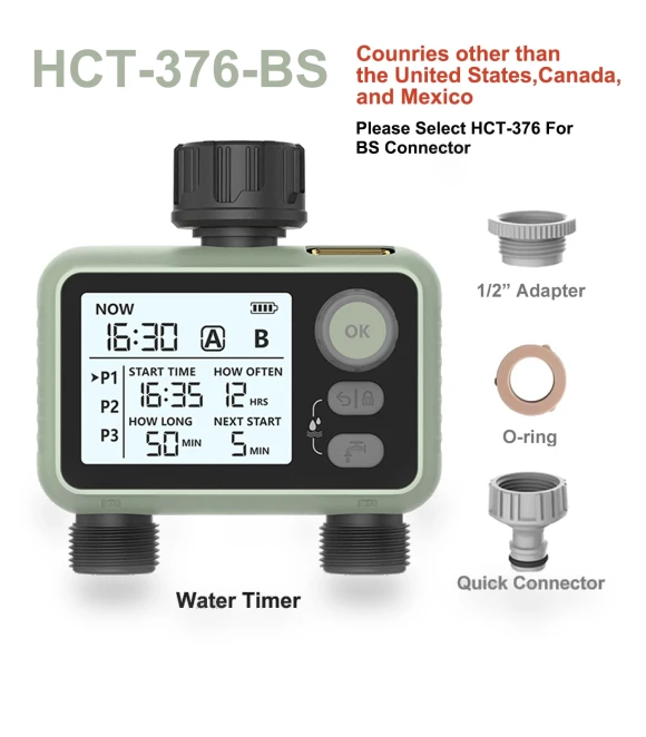 Garden Watering Timer — Controllers, Eshico