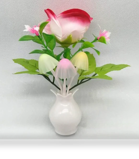 LED Rose Flower Night Light — Night Lights, LivingHousehold