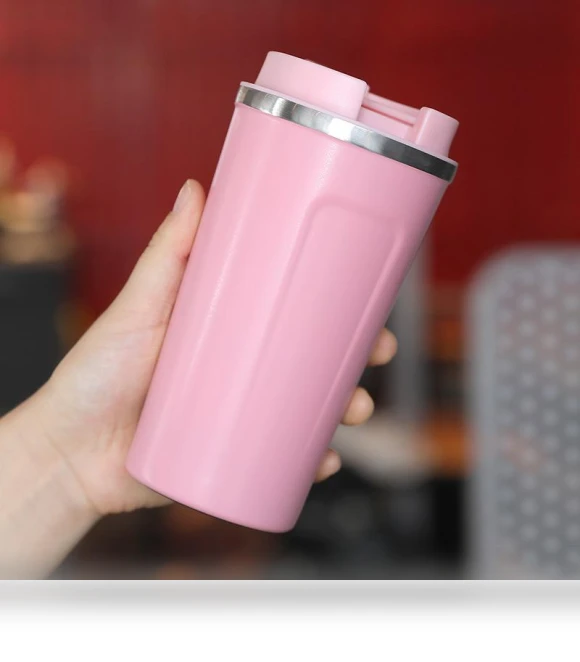 Portable Smart Temperature Measuring Thermos Cup — Beverage Warmers, Indoor Furniture