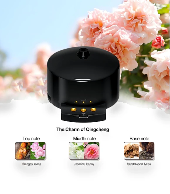 Smart Car Aromatherapy Oil Diffuser with Ambient Light — Chargers, Auto Launcher