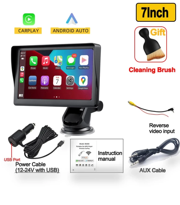 Universal 7-inch Portable Touch Screen — Navigation & GPS Accessories, Auto Accessories Home