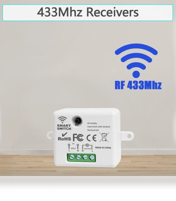 Wireless Smart Wall Switch — Ceiling Fan Wall Controls, Lntelligent Living Hall