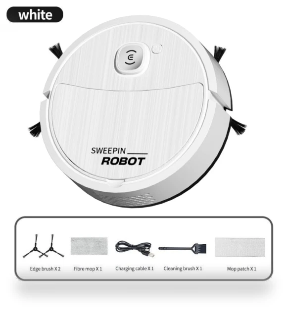 2-in-1 Robot Vacuum with Wireless Charging — Smart Cleaning Robots, Good Figure