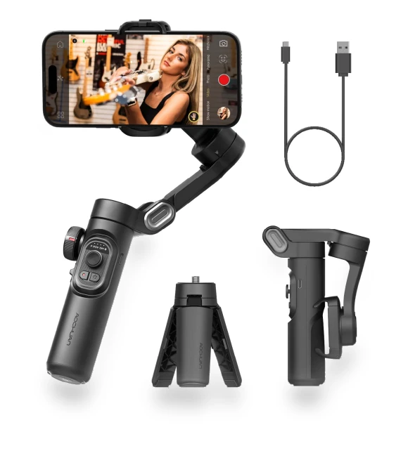 3-Axis Smartphone Stabilizer — Steady Shots, Aochuan