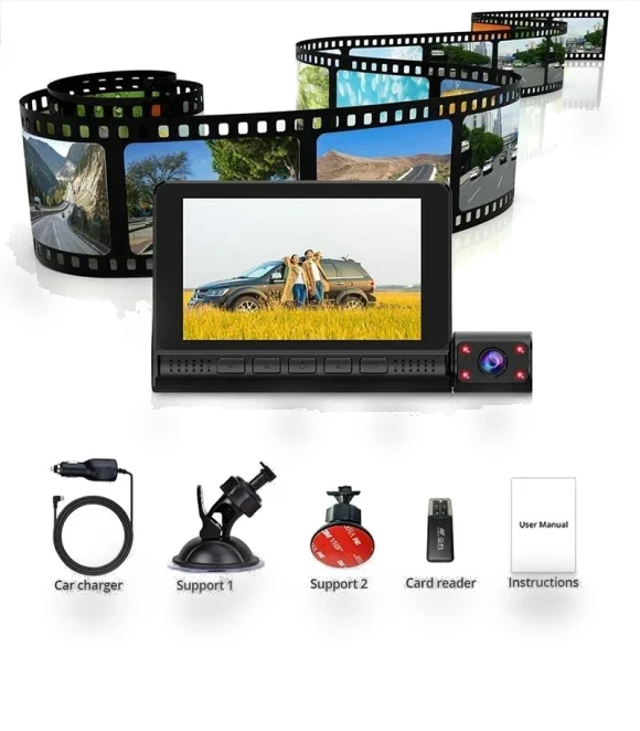 4-inch Car Dash Cam — Dashboard Cameras, Simplistic Living Home