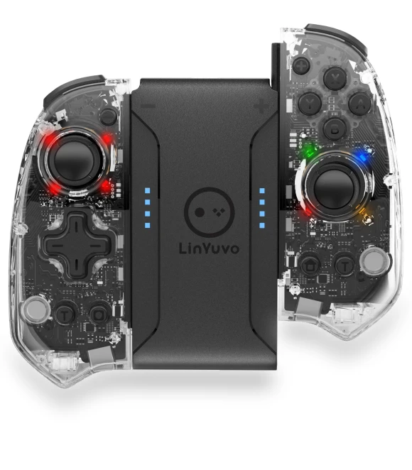 8 LED Color-Changing Wireless Controller — Gaming Controllers, LinYuvo