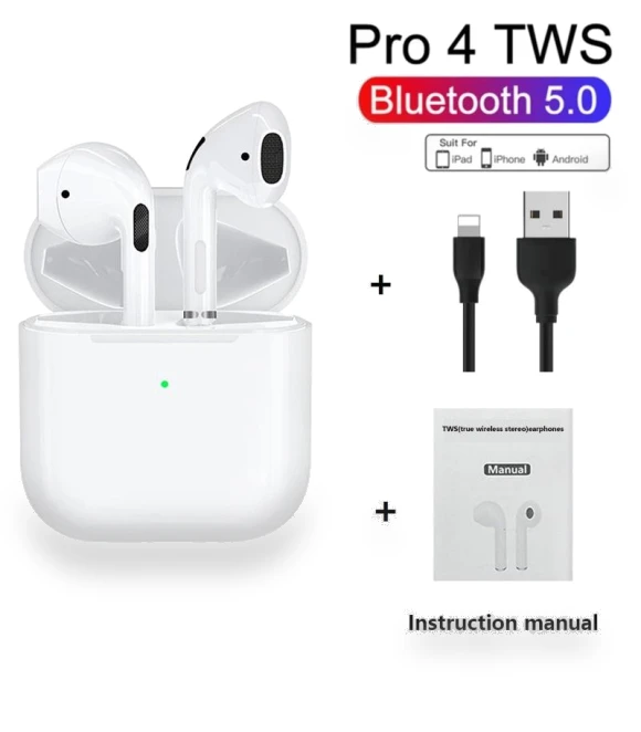 Air Pro 4 Bluetooth Earbuds — In-Ear Headphones, 888 Auto Parts Town