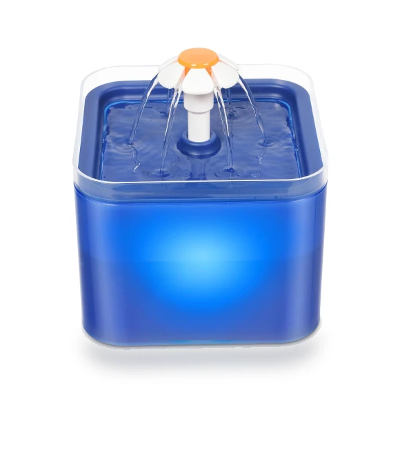 Automatic Pet Water Fountain with LED Light — Fountains, Arbutus