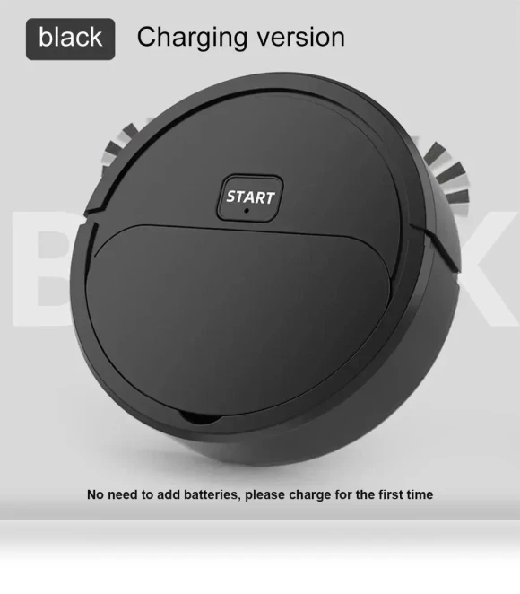 Automatic Portable Mini Robot Vacuum — Smart Cleaning Robots, Household supplies MH