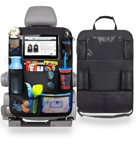 Car Back Seat Organizer with Touch Screen — Seat Back, Home Of Auto Parts