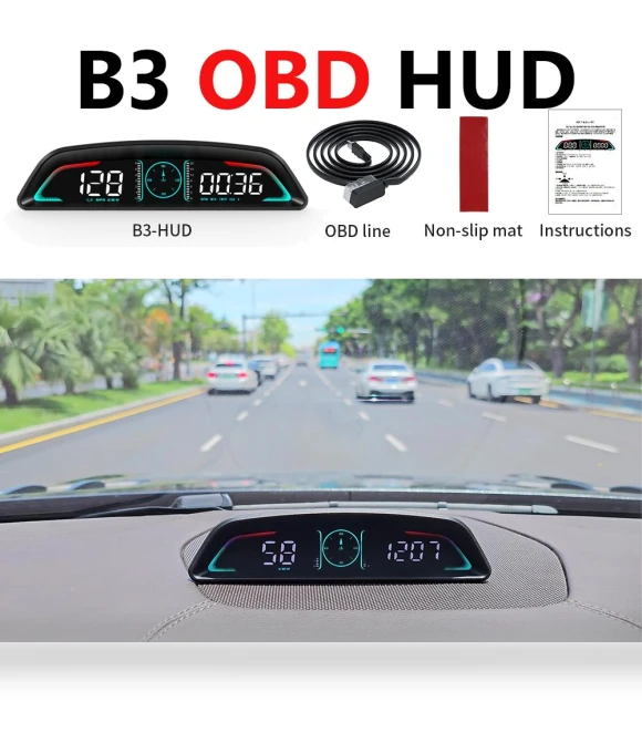 Head Up Display OBD2 GPS Smart Car HUD — Navigation & GPS Accessories, Auto Accessories Home
