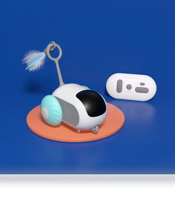 Interactive Smart Toy for Cats — Interactive Animal Companions, GYROBALL