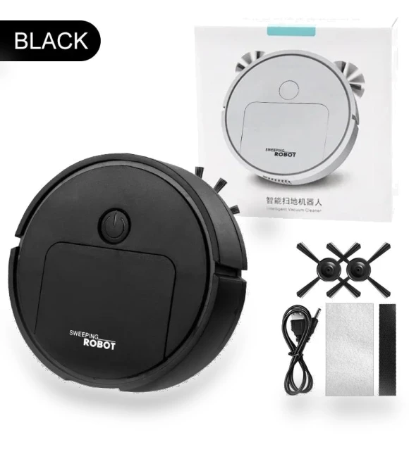 Mini Smart Sweeping Robot Vacuum 3-in-1 — Smart Cleaning Robots, Good Figure