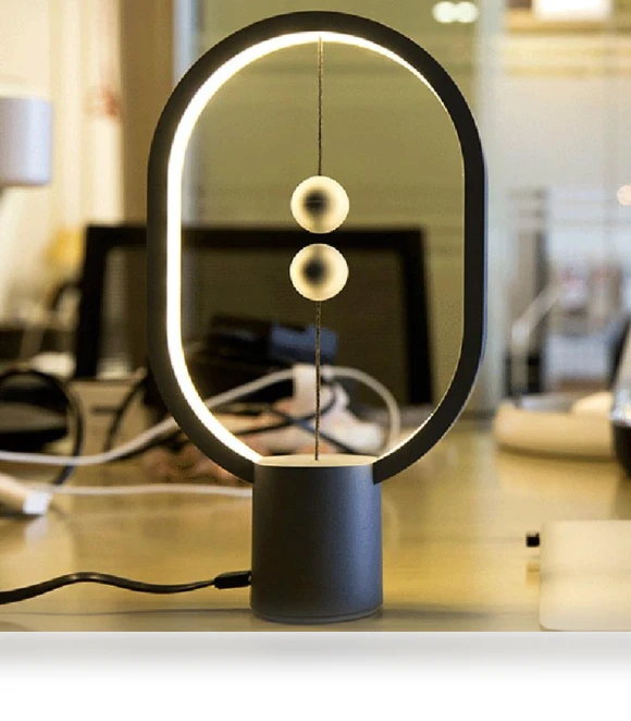 Smart Balance Magnetic Switch LED Desk Lamp Night Light — Study & Desk Lighting, Cucumber