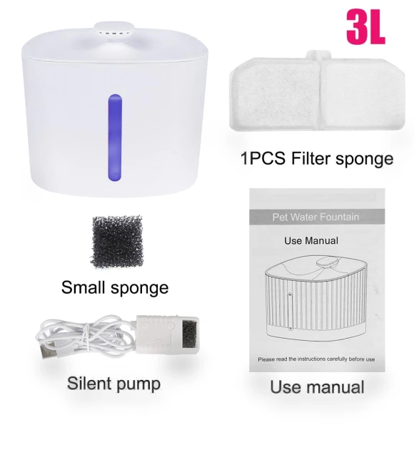 Smart Pet Feeder with Silent Water Dispensing Function — Feeding Supplies, JOHO - CarGear