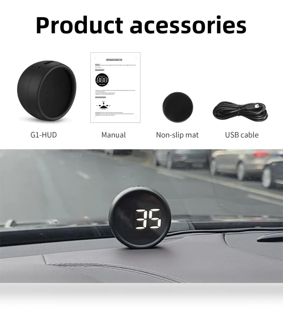 Universal Car HUD Smart Digital Gauge GPS System — Navigation & GPS Accessories, Auto Accessories Home