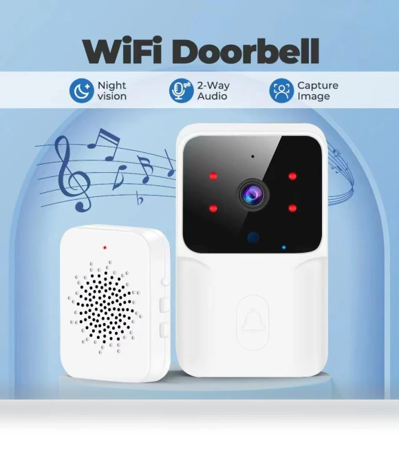 WiFi Video Doorbell — Smart Home Security, Meiteai-All