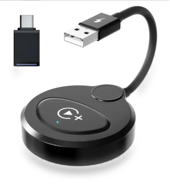 Wireless CarPlay Video Adapter with Netflix/YouTube/TikTok Support — In-Car Multimedia Systems, Simplistic Living Home