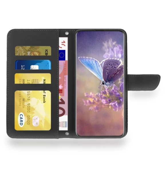 Skin Feel Butterfly Embossed Flip Leather Phone Case — Basic Cases, Honor