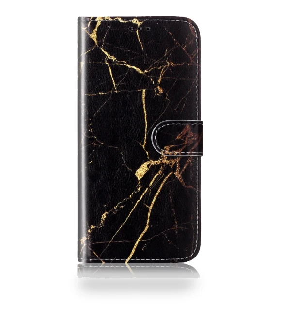 Marble Pattern Leather Phone Case for Honor X7C 4G / 200 Smart — Basic Cases, Honor