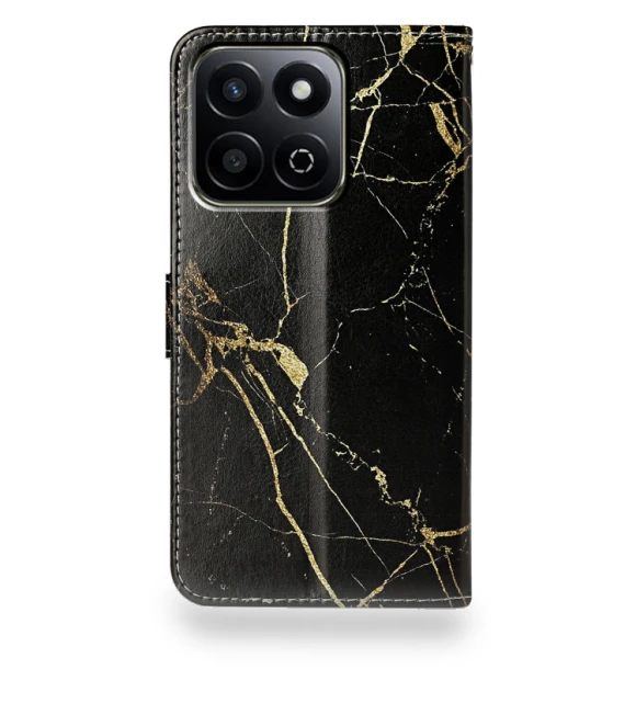 Marble Pattern Leather Phone Case for Honor X7C 4G / 200 Smart — Basic Cases, Honor