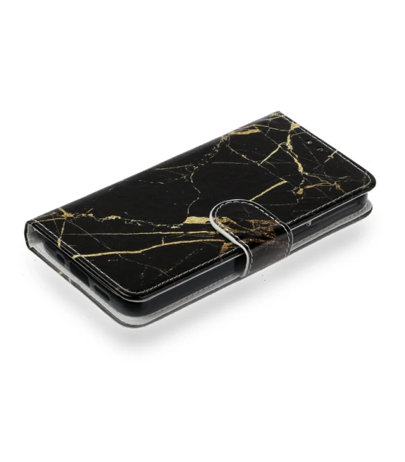 Marble Pattern Leather Phone Case for Honor X7C 4G / 200 Smart — Basic Cases, Honor