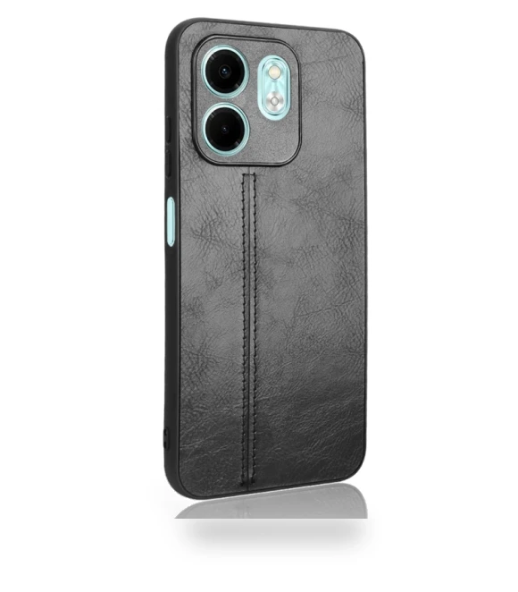 Cow Pattern Sewing Back Cover Phone Case for Infinix Hot 50i / Smart 9 — Protective Cases, Infinix