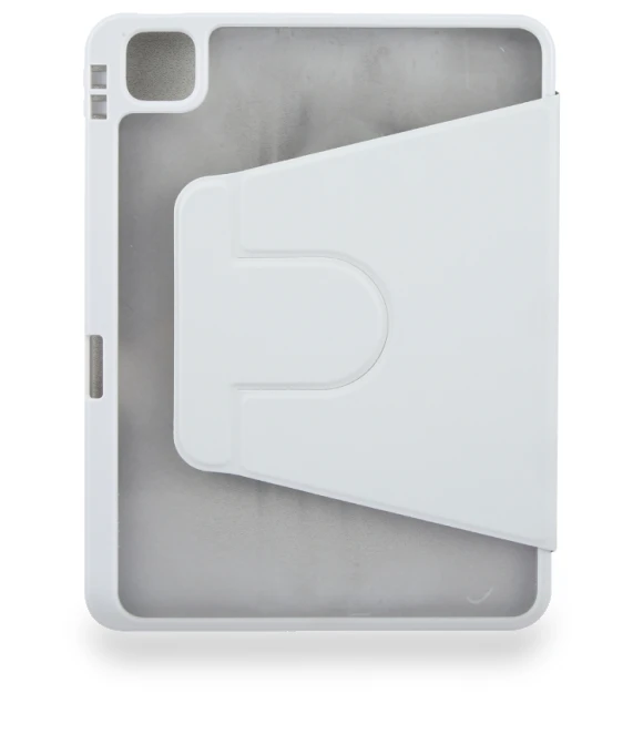 Acrylic TPU 3-folding Rotating Smart Tablet Leather Case for iPad 10th Gen 10.9 2022 — Protective Cases, GEBEI