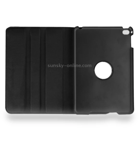 360 Degree Rotating Smart Leather Case with Holder for iPad mini 4 / mini 5 — Protective Cases, Litchi Texture