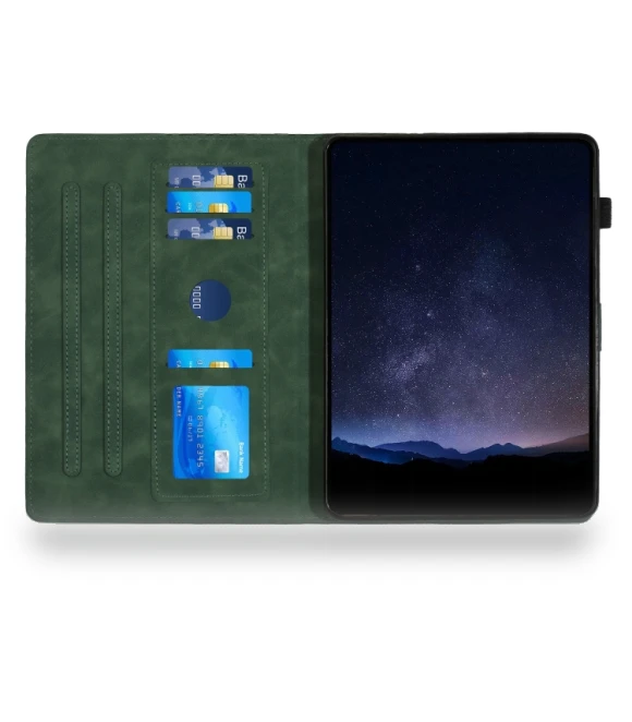 Building Blocks Embossed Leather Smart Tablet Case for iPad Pro 11 2024 — Keyboard Cases