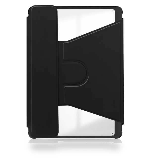 Transparent Rotation Smart Leather Tablet Case with Keyboard for iPad Pro 13 2024 — Keyboard Cases
