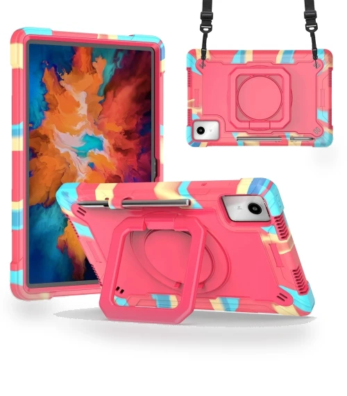 Handle Robot Silicone Hybrid PC Tablet Case for Lenovo Tab M11/Xiaoxin Pad 11 2024 — Keyboard Cases, Lenovo