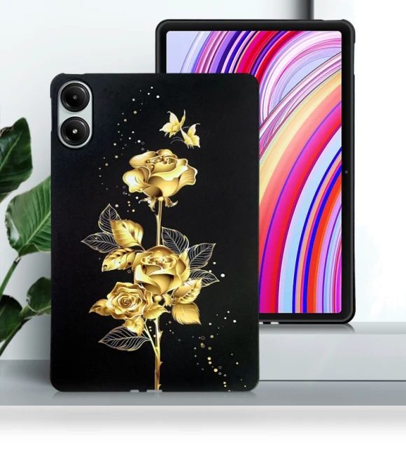 Color Painting Pattern Smart Tablet TPU Case — Cases, Redmi